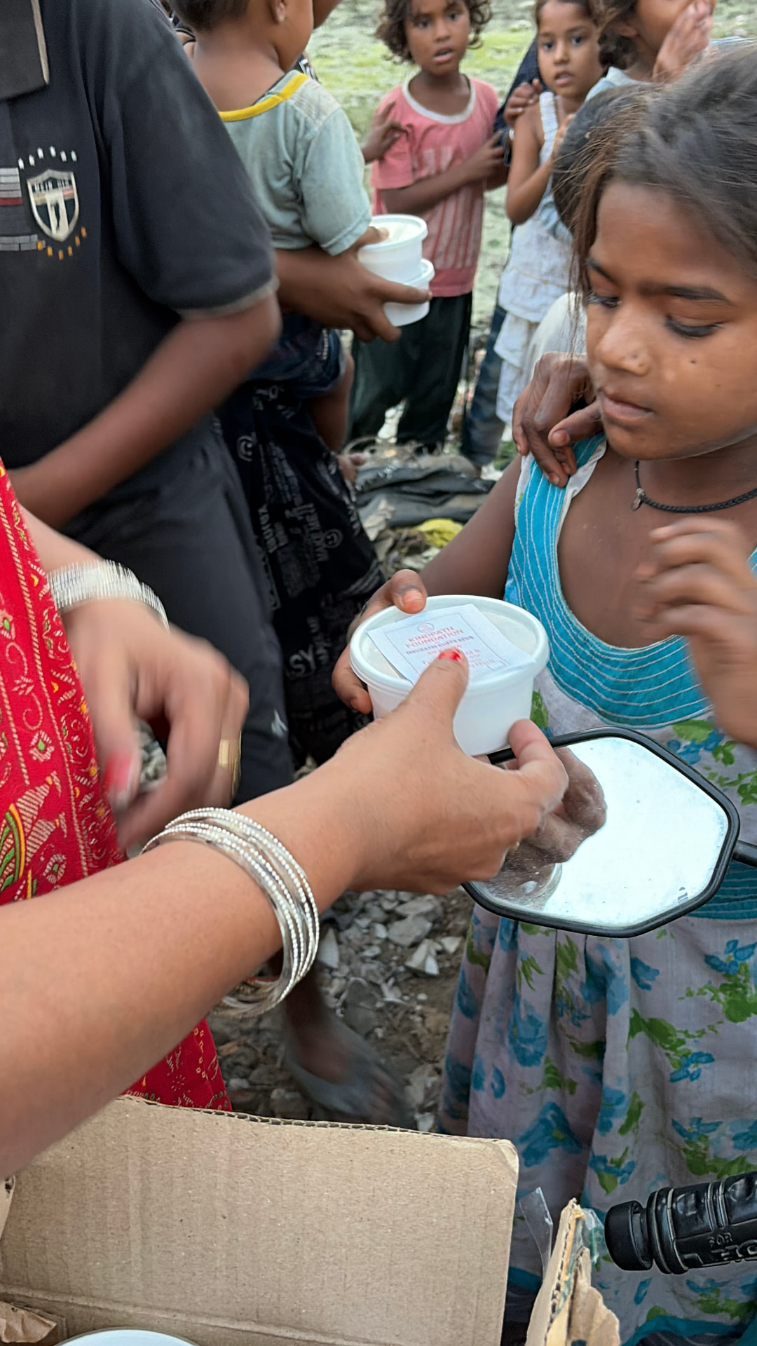 Kindpath Foundation Navratri kheer seva photo 5